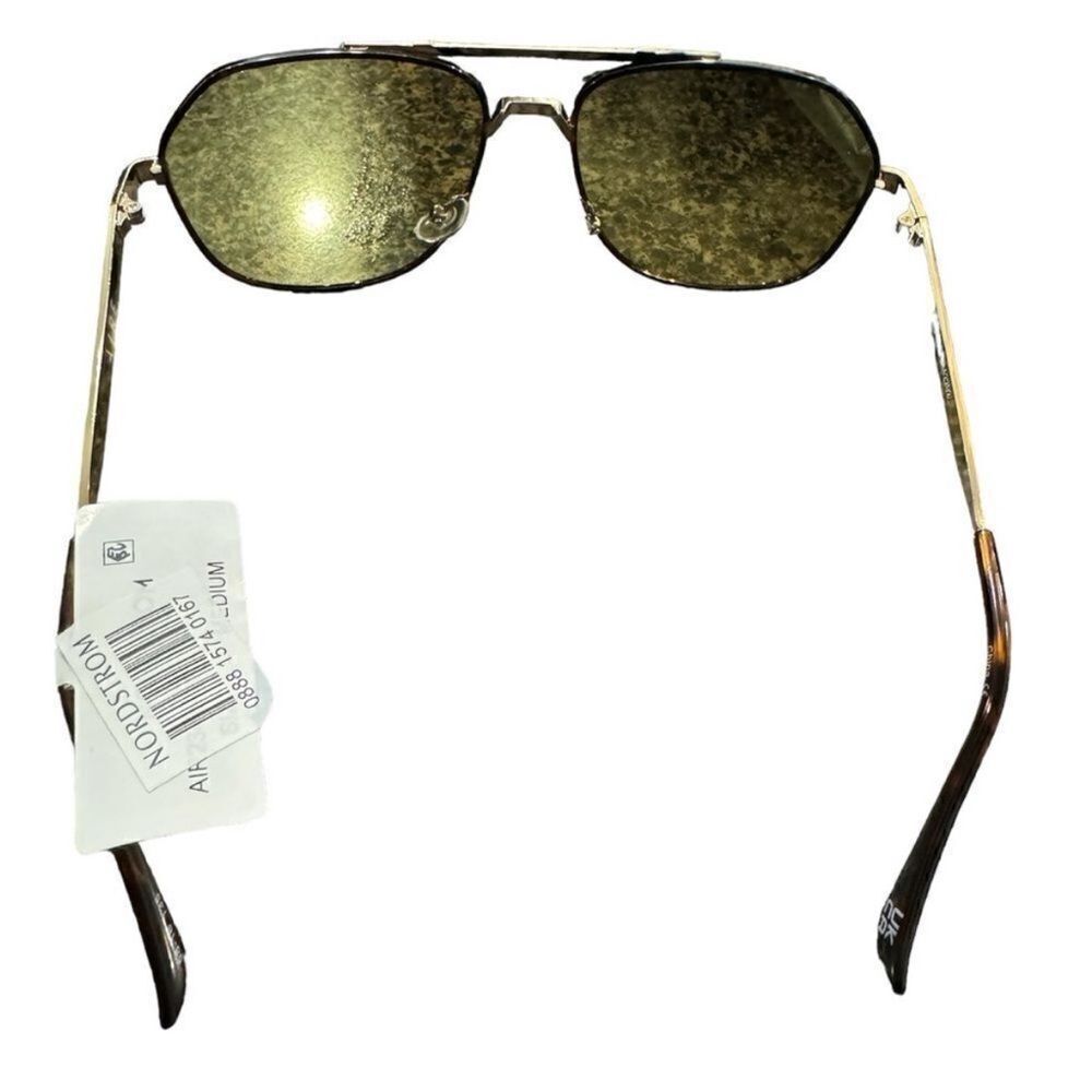 Aire NWT Cosmos - Bright Gold Khaki Tint Sunglasses - Picture 8 of 9